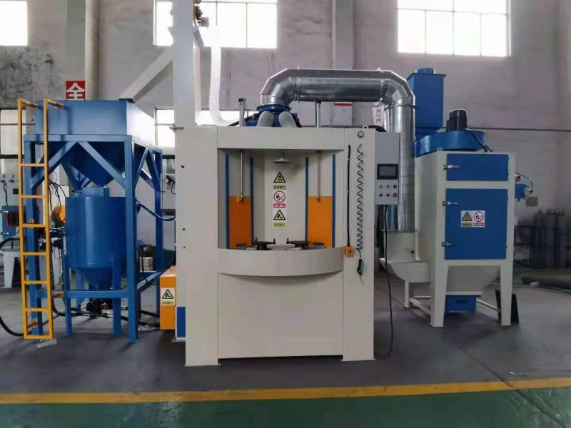 加壓式轉(zhuǎn)盤噴砂機(jī)